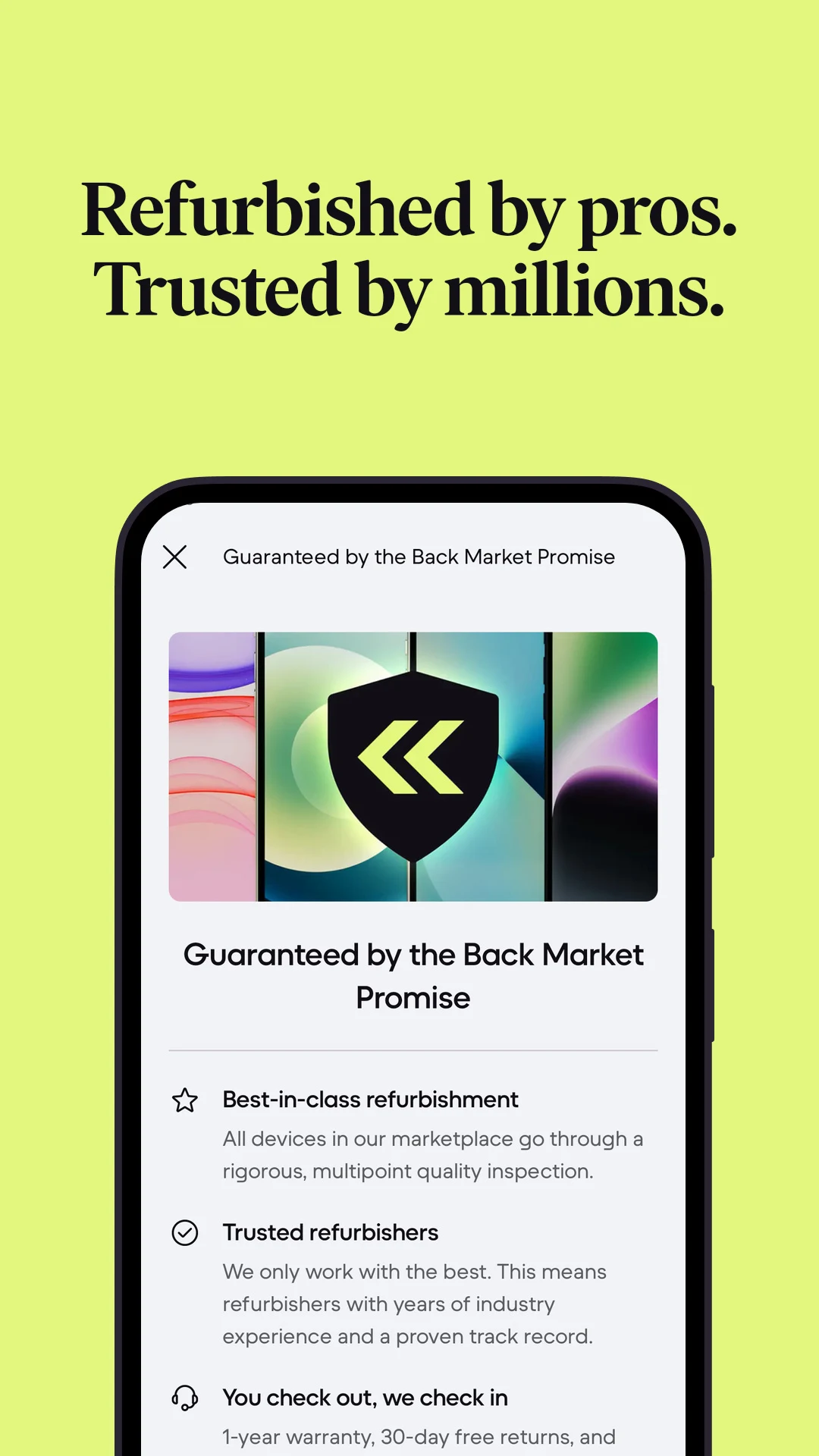 Back Market - Buy & Sell tech screenshot